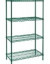 EG18353 & P71EG || 4-Tire Green Expoxy wire shelving